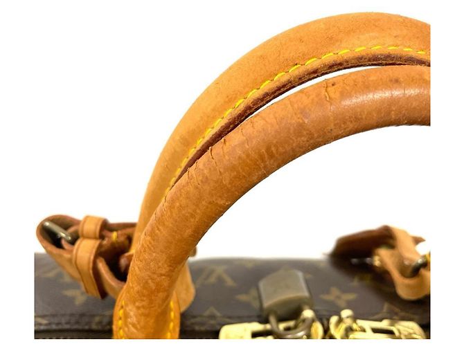 Borsa Boston Louis Vuitton Keepall 50 Marrone - vista 7