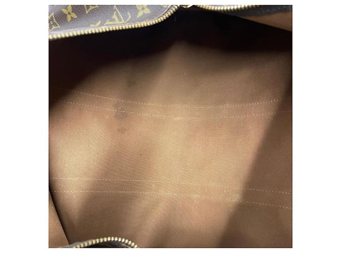 Borsa Boston Louis Vuitton Keepall 50 Marrone - vista 8