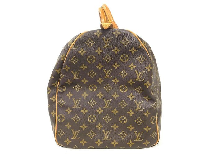 Borsa Boston Louis Vuitton Keepall 60 Marrone - vista 2