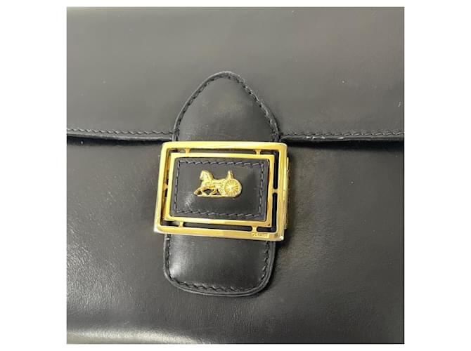 Céline Borsa a Spalla Celine Carriage Hardware Nero - vista 3