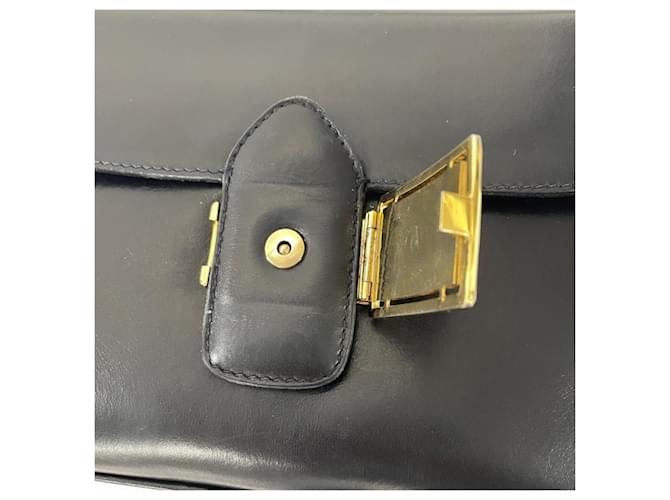 Céline Borsa a Spalla Celine Carriage Hardware Nero - vista 4