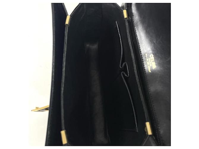 Céline Borsa a Spalla Celine Carriage Hardware Nero - vista 6