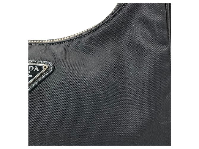 Borsa a tracolla Prada Re-Edition 2005 Re-Nylon Nero - vista 11