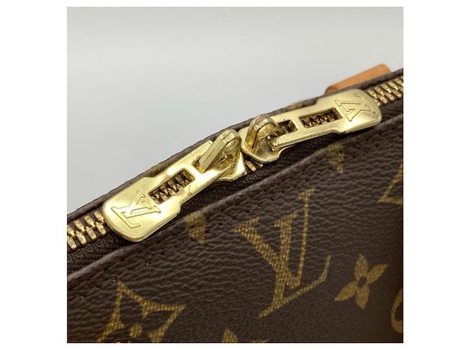 Borsa Louis Vuitton Alma PM Marrone - vista 5