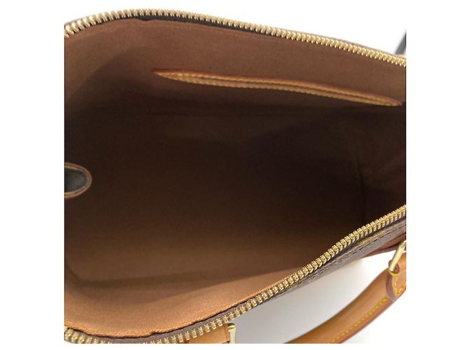 Borsa Louis Vuitton Alma PM Marrone - vista 7