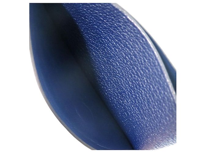 Hermès Tarjetero Poisson Hermes Verde Azul marino Azul claro - vista 5