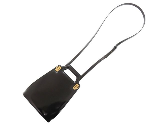 Borsa Salvatore Ferragamo Wanda Mini 2WAY Gancini Nera Nero - vista 9