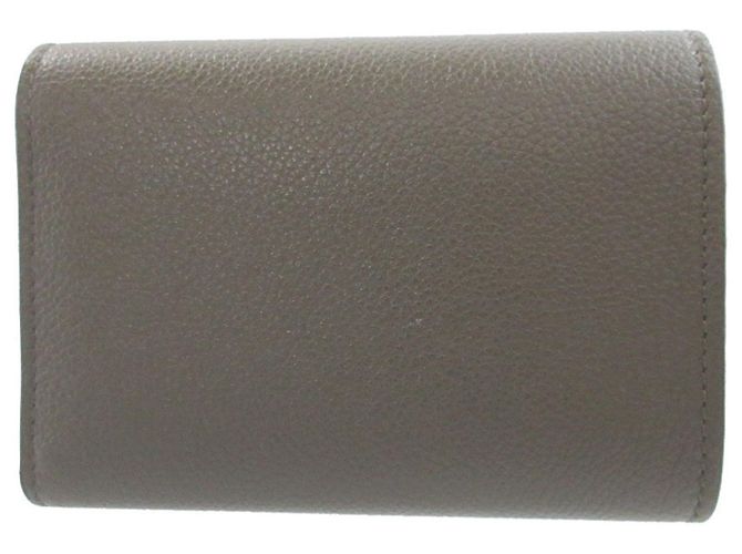 Portafoglio Verticale Piccolo Pebble Loewe Cachi - vista 3