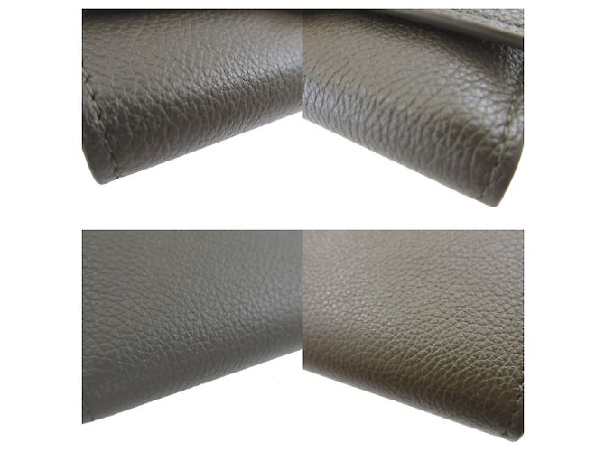 Portafoglio Verticale Piccolo Pebble Loewe Cachi - vista 7