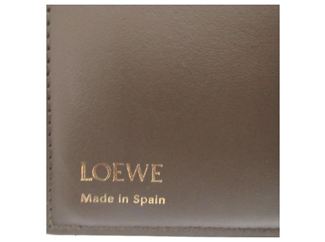Portafoglio Verticale Piccolo Pebble Loewe Cachi - vista 8