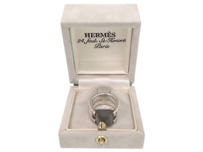 Ring Hermès Anello Hermes Vintage Medor in argento sterling 925 - vista 2