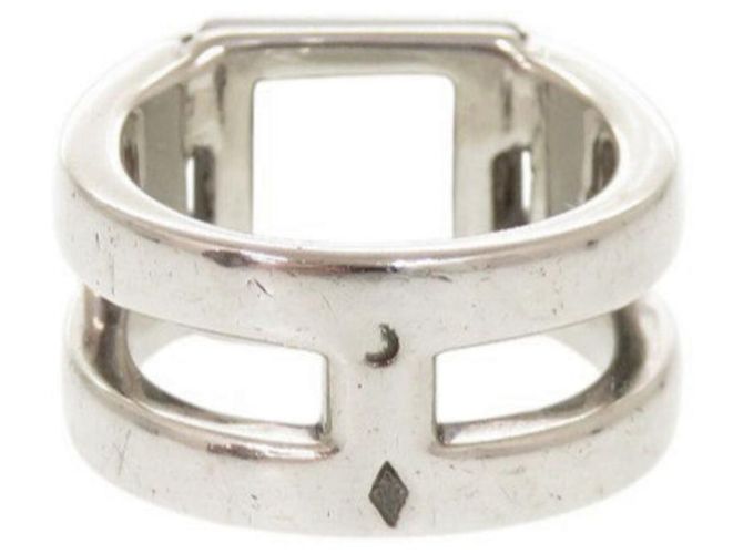 Ring Hermès Anello Hermes Vintage Medor in argento sterling 925 - vista 4