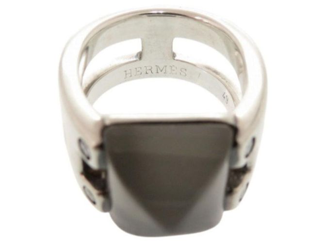Ring Hermès Anello Hermes Vintage Medor in argento sterling 925 - vista 6