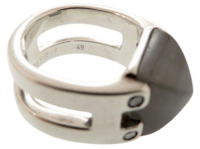 Ring Hermès Anello Hermes Vintage Medor in argento sterling 925 - vista 7