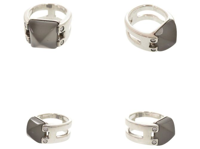 Ring Hermès Anello Hermes Vintage Medor in argento sterling 925 - vista 9