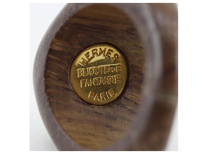 Ring Hermès Anillo Sellier Hermes Castaño - vista 6