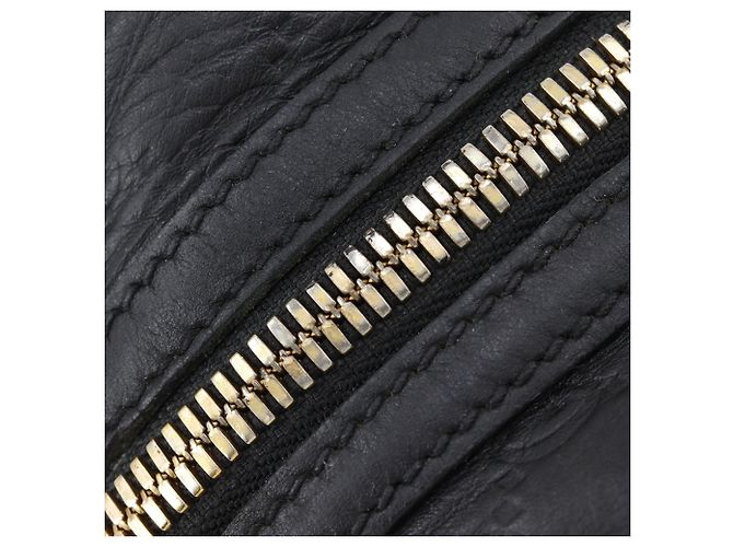 Bamboo Borsa Gucci Guccissima Nero - vista 11