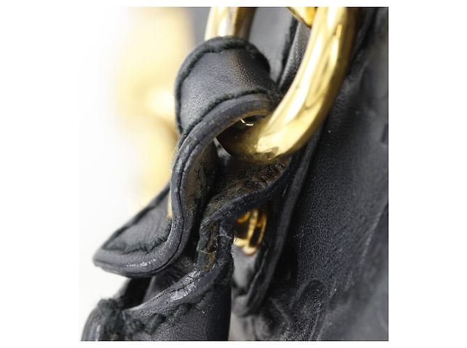 Bamboo Borsa Gucci Guccissima Nero - vista 13