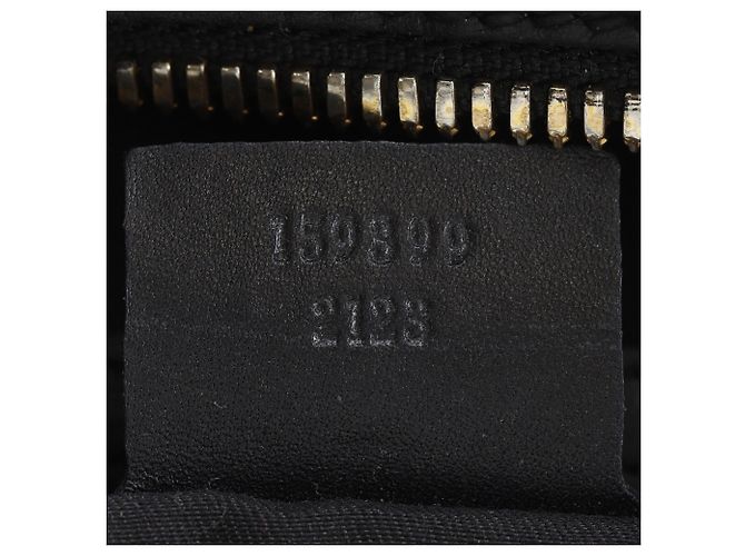 Bamboo Borsa Gucci Guccissima Nero - vista 19