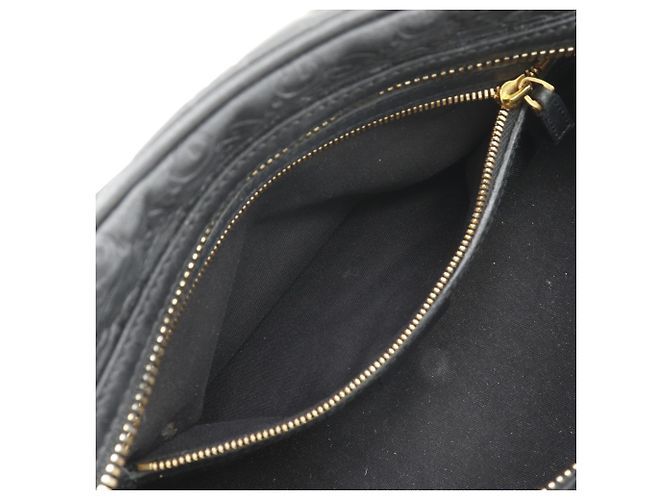 Bamboo Borsa Gucci Guccissima Nero - vista 7