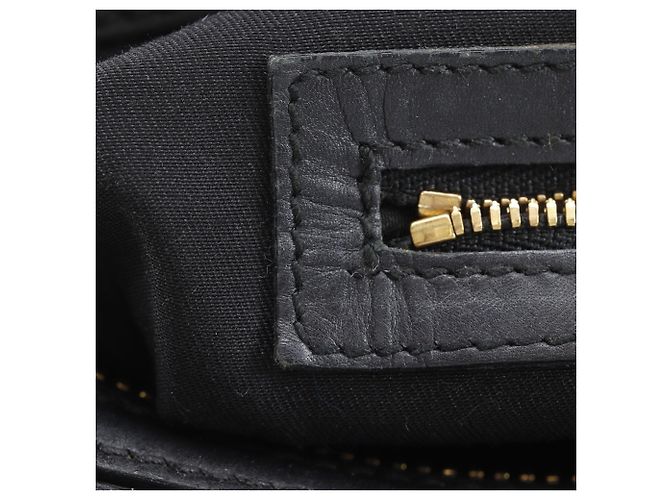 Bamboo Borsa Gucci Guccissima Nero - vista 9