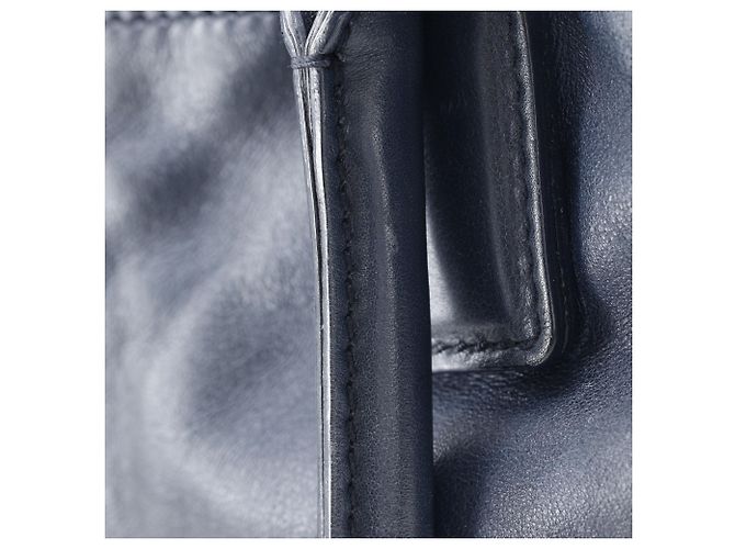 Tod's D-Bag Tote Bag aus Leder Navy Blau Marineblau - Ansicht 12