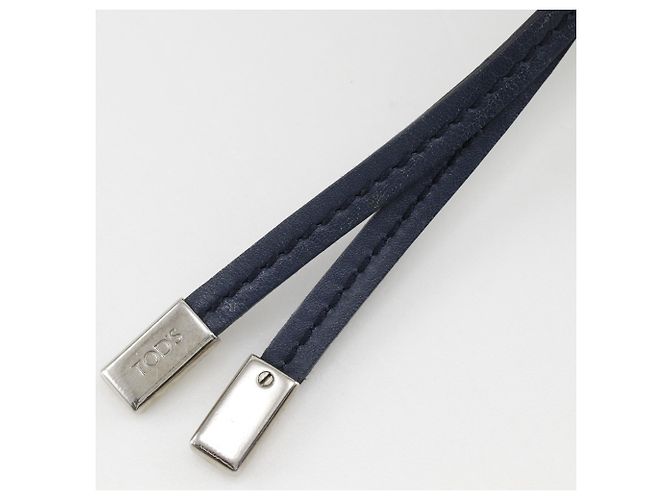 Tod's D-Bag Tote Bag aus Leder Navy Blau Marineblau - Ansicht 17