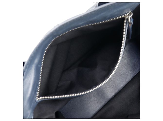 Tod's D-Bag Tote Bag aus Leder Navy Blau Marineblau - Ansicht 7