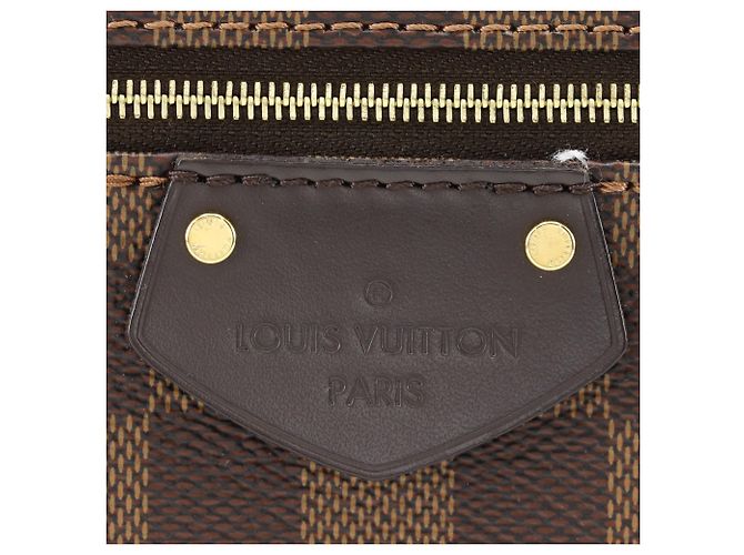Borsa Tote Louis Vuitton Jena PM Marrone Damier ebene - vista 14