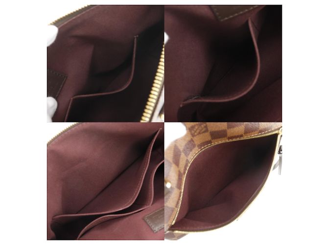 Borsa Tote Louis Vuitton Jena PM Marrone Damier ebene - vista 7