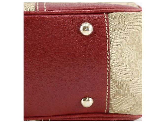 Borsa Tote Princy Gucci in tela GG marrone - vista 13