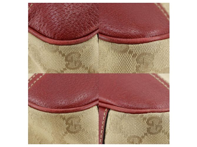 Borsa Tote Princy Gucci in tela GG marrone - vista 4