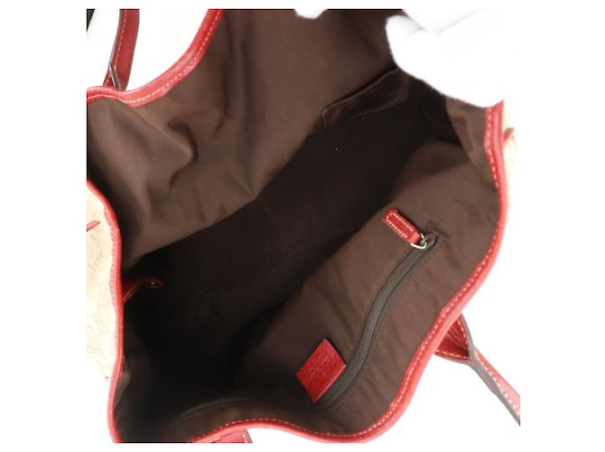 Borsa Tote Princy Gucci in tela GG marrone - vista 5