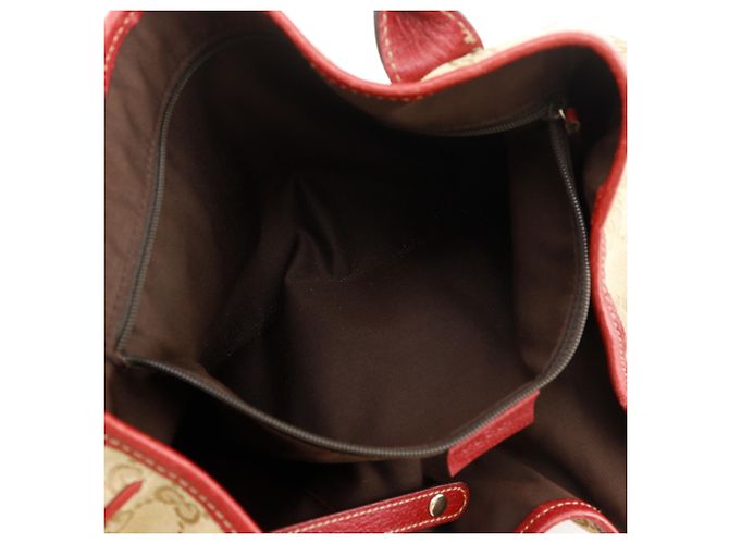Borsa Tote Princy Gucci in tela GG marrone - vista 6