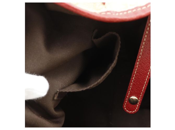 Borsa Tote Princy Gucci in tela GG marrone - vista 7