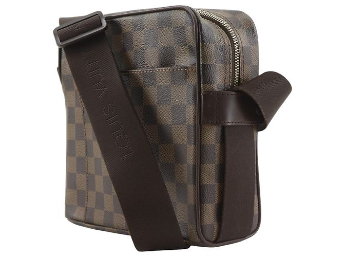 Borsa a Spalla Louis Vuitton Olaf PM Marrone - vista 2