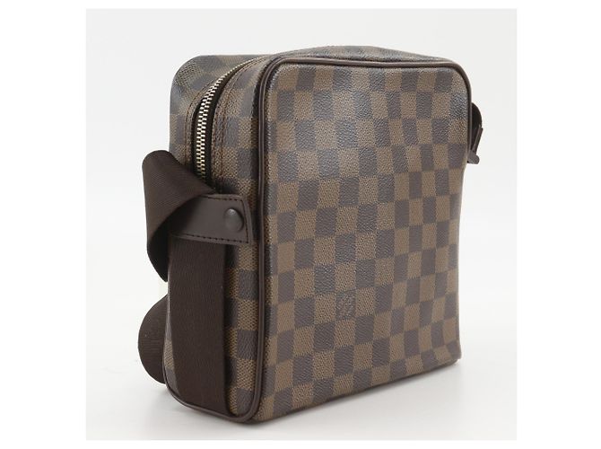 Borsa a Spalla Louis Vuitton Olaf PM Marrone - vista 3