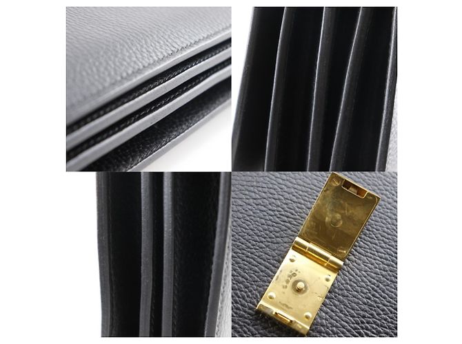 Hermès Hermes Sac A Depeche 41 Business Bag Negro - vista 16