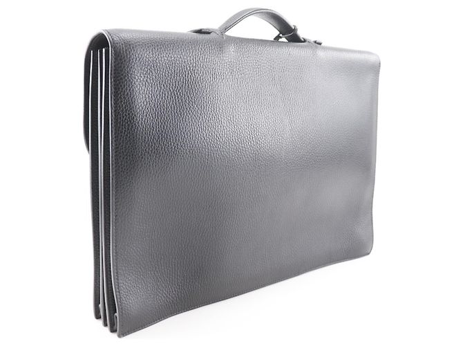 Hermès Hermes Sac A Depeche 41 Business Bag Negro - vista 3