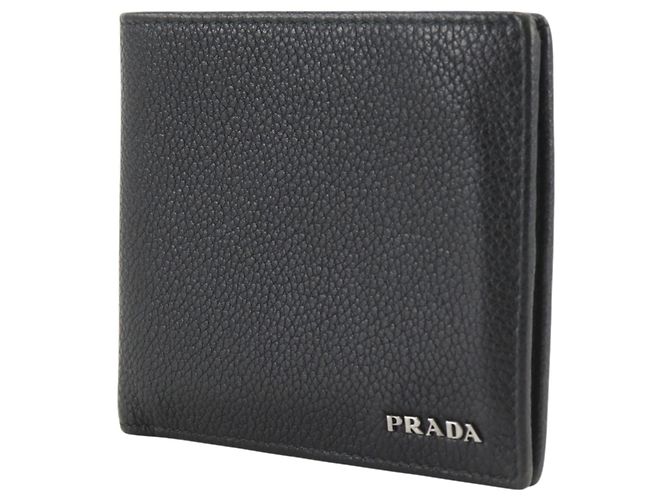 Prada Bi-fold Wallet 2MO513 in Black Leather - view 2