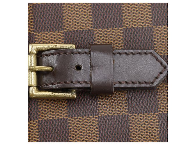 Zaino Louis Vuitton Soho Marrone Damier ebene - vista 14