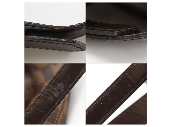 Zaino Louis Vuitton Soho Marrone Damier ebene - vista 16