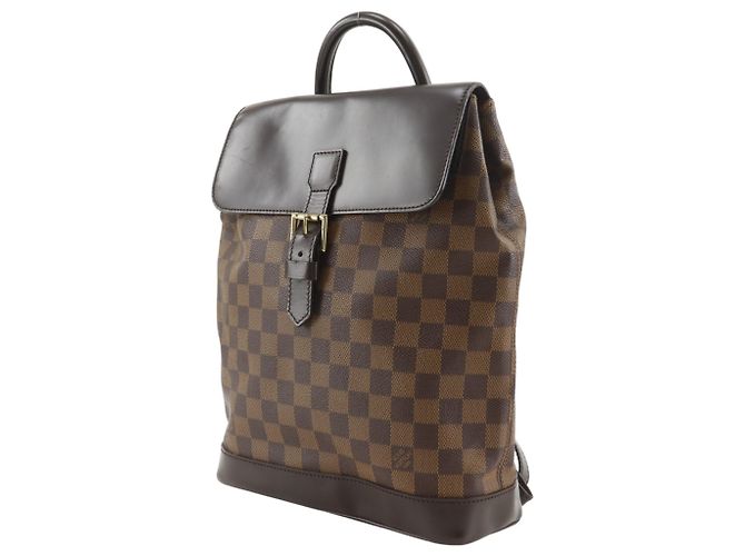 Zaino Louis Vuitton Soho Marrone Damier ebene - vista 2