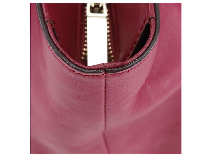 Tod's Pink Leder Blumen Tote Bag - Ansicht 12