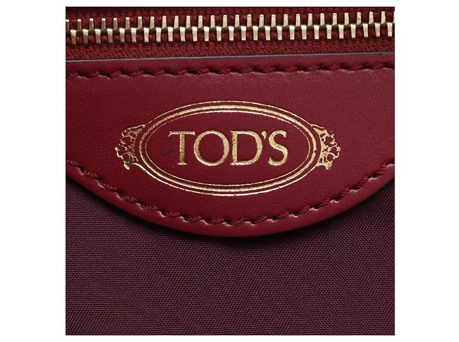 Tod's Pink Leder Blumen Tote Bag - Ansicht 17