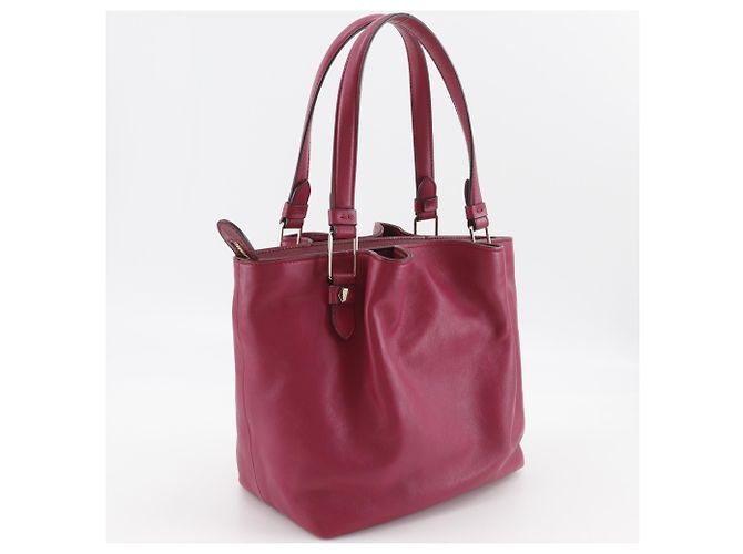 Tod's Pink Leder Blumen Tote Bag - Ansicht 3
