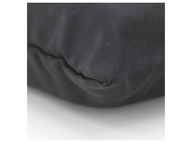 Borsa a tracolla in nylon nero Prada - vista 4