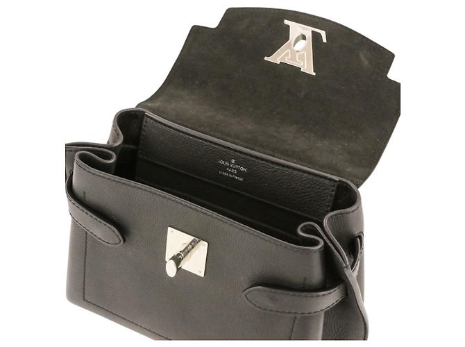 Borsa a mano/Borsa a tracolla 2-way Louis Vuitton Lockme Ever MINI Nero - vista 6