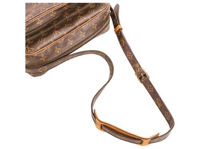 Borsa a Spalla Louis Vuitton Monogram Nile Marrone - vista 12