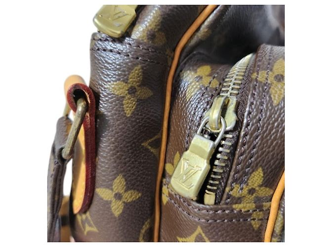Borsa a Spalla Louis Vuitton Monogram Nile Marrone - vista 16